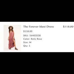 Free People Forever Maxi Dress